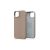 Njord Fabric iPhone 14 Plus Case - Beige, 2m Drop Protection