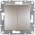Schneider Asfora bronze double light switch front view
