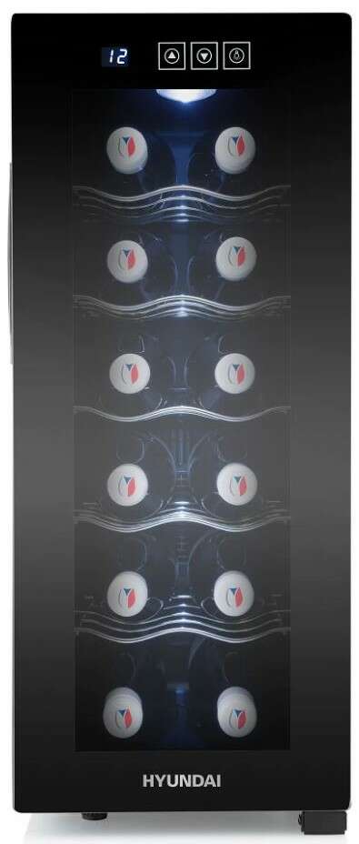 Hyundai VIN12G Borhűtő, 33L, M: 61,5, Érintésvezérlés, G energiaosztály