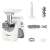 Zelmer ZMM9801B electric meat grinder, white, with all accessories