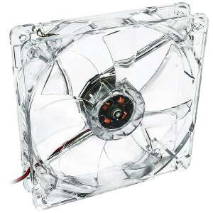 Akyga AW-12A-WH 120mm transparent PC fan with white LED backlight - Akyga