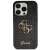 Guess iPhone 13 Pro Max black glitter case with gold logo