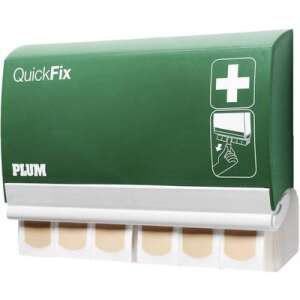 Стенен диспенсър Plum QuickFix с 2 x 45 водоустойчиви лепенки - Домашни грижи