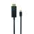 Gembird Mini DisplayPort to HDMI cable, 1.8m, black