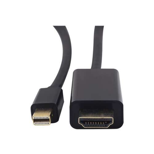 Gembird Mini DisplayPort - HDMI kábel, 1,8m, fekete