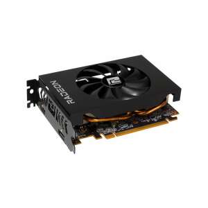 PowerColor Radeon RX 6500 XT ITX graphics card angled view - AMD