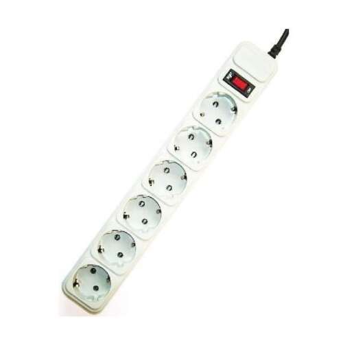 Priza cu protectie - prelungitor 6 prize, 3m, Gembird SPG6-B-10C (SPG6-B-10C) (SPG6-B-10C)