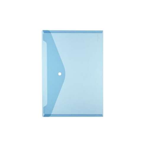 Dosar Herlitz A4 transparent albastru