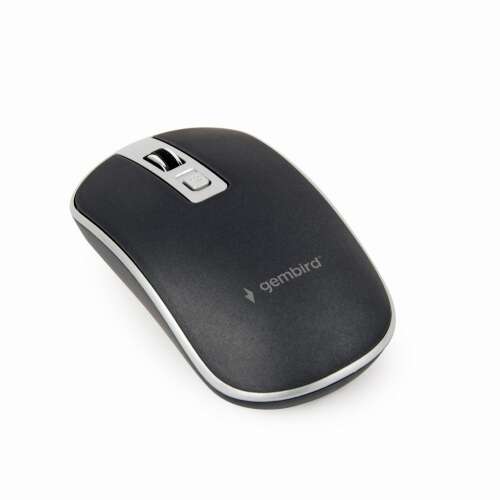 Șoarece optic wireless Gembird MUSW-4B-06-BS, negru și argintiu