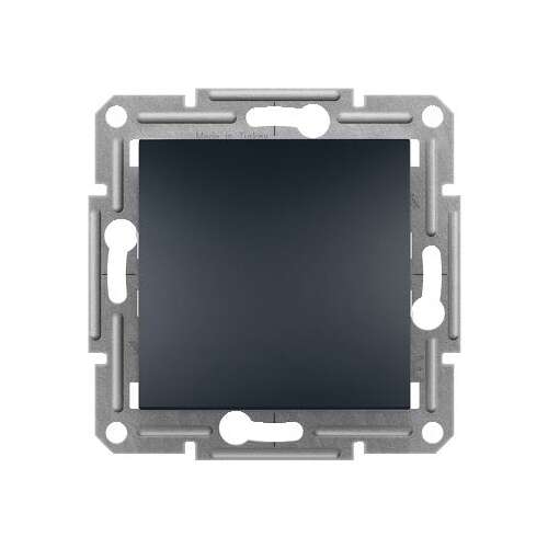 Schneider Asfora anthracite switch, front view