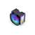 Răcitor CPU Endorfy Fortis 5 ARGB cu ventilator RGB, vedere de sus