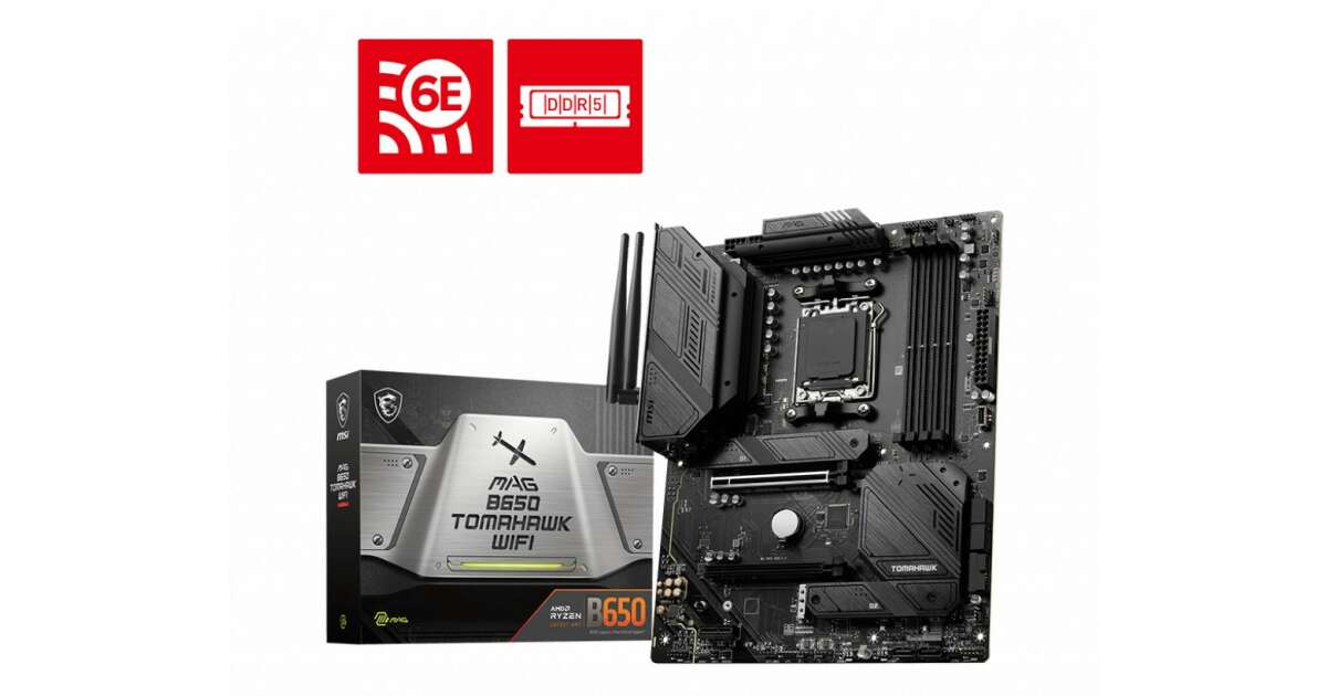 MSI MAG B650 TOMAHAWK WIFI Motherboard | Pepita.com