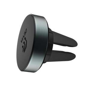 Devia Circle Series Sucker държач за телефон за кола, магнитен държач за вентилационна решетка, черен и сребърен - Devia