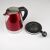 Girmi BL3202 1.2L electric kettle with base, red and black
