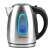 Girmi BL30 electric kettle with blue LED, stainless steel, 1.7L