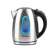 Girmi BL30 electric kettle with blue LED, stainless steel, 1.7L