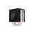 Endorfy Fera 5 Dual Fan CPU cooler, black, angled view