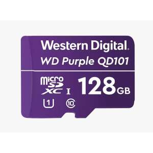 Western Digital WD Purple 128GB microSDXC memory card, class 10, U1, QD101 - Memory Card
