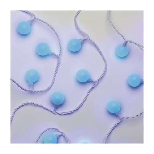 Emos LED Lichterkette, blau, 40 Lichter, 4 Meter