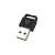 Conceptronic ABBY USB Bluetooth 5.0 adapter, fekete, ferde nézet