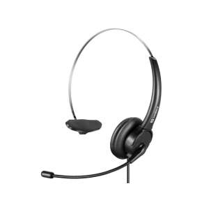 Sandberg USB Office Headset Mono, fekete, mikrofonnal, számítógéphez - Sandberg