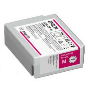 Мастилница Epson SJIC42P-M Magenta за етикетиране ColorWorks C4000e - Epson Мастиленоструйна касета