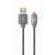 Gembird USB-Stecker - Lightning-Stecker Premium Spiralmetall 2 m Metallic-Grau 133735138