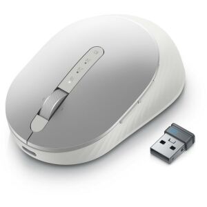 Mouse wireless Dell MS7421W, albă, cu receptor USB - Dell Mouse