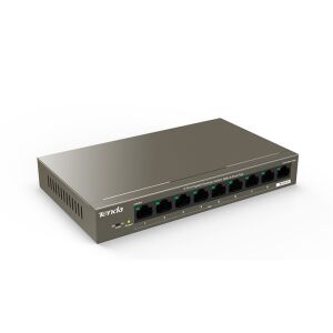 9-PORTOVÝ PoE SWITCH TEG1109P-8-102W "TEG1109P-8-102W" (zelená farba 2 lei)