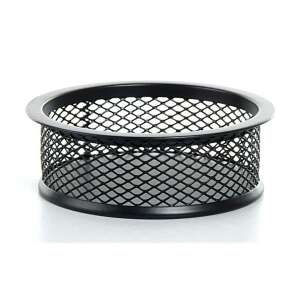 Schwarzer Bleistifthalter aus Metallgitter - Büromöbel