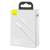 Cablu Incarcare si Transfer de Date Baseus Superior PD, USB Type-C la Lightning, 1m, 20W, 480Mbps, Alb (CATLYS-A02) 100535176
