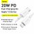 Kabel Baseus Baseus Superior Series USB-C / Lightning PD 20W 1 m Kabel - weiß 100535176