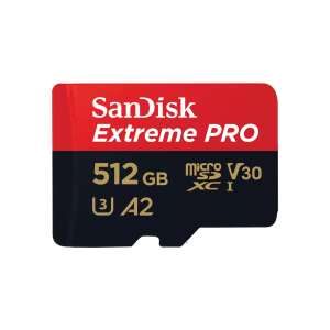 Memorijska kartica Sandisk Extreme PRO microSDXC 512GB + SD adapter 91245776 - Foto, Video & Optika