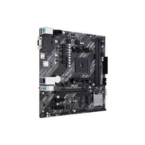 ASUS PRIME A520M-K motherboard, angled view - ASUS Motherboard