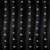 Home KAF 48L LED Star Curtain Lights, multiple strands hanging on black background