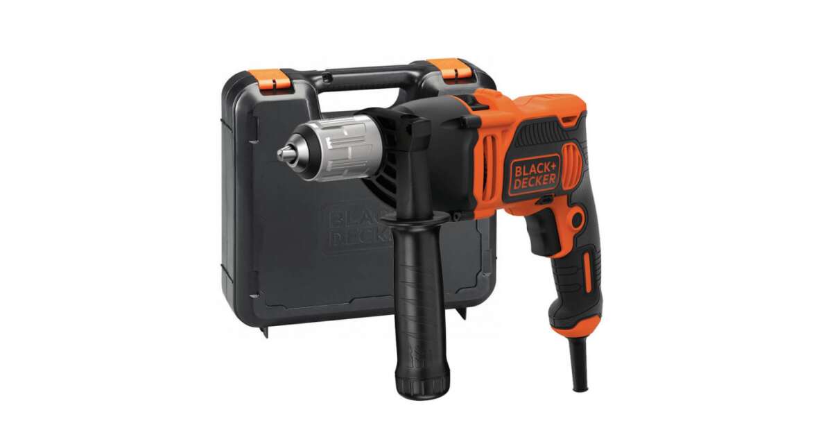 Black & Decker Beh850k-qs Hammer Drill 850W Black