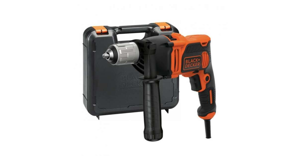 Black & Decker Beh850k-qs Hammer Drill 850W Black