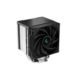 Cooler CPU Deepcool AK500, negru, vedere din unghi - Ventilator de PC