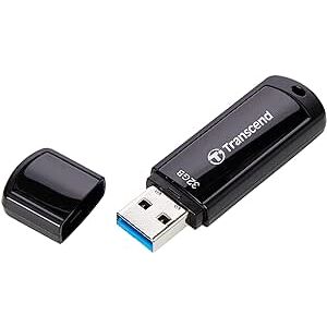 Transcend JetFlash F700 32GB USB 3.0 Speicherstick ohne Kappe - Pendrive