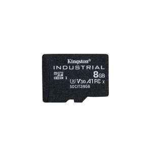 Kingston 8GB Industrial microSDHC Pamäťová karta, U3, V30, A1, SD karta - Kingston Pamäťové karty