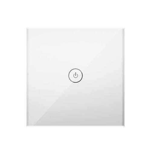 Intreruptor inteligent Meross Smart WiFi, MSS510XHK(EU), alb, unidirecțional, casă inteligentă, automatizare casnică, întrerupător de lumină, compatibil cu Apple HomeKit, Amazon Alexa, Google Assistant