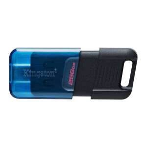 Kingston DataTraveler 80M USB-C 256GB pendrive, kék és fekete - Kingston