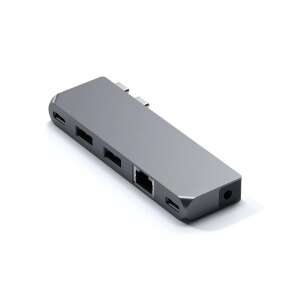 Satechi Pro Hub Mini alumínium USB-C hub HDMI, USB-A, SD kártyaolvasóval, microSD kártyaolvasóval és Ethernet porttal - Satechi