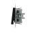 Schneider Asfora Anthracite Intermediate Switch Side View