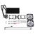 Sharkoon S80 RGB AIO water cooler complete set with mounting hardware