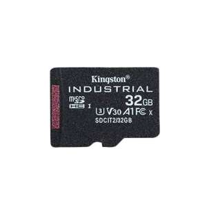 Kingston 32GB microSDHC ipari hőmérsékletű U3 V30 A1 memóriakártya - Kingston