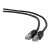 Cablu UTP GEMBIRD Cat6, cupru-aluminiu, 1 m, negru, AWG26, PP6U-1M/BK (PP6U-1M/BK) (PP6U-1M/BK) 133825497