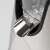 Girmi SR56 Citrus Juicer, stainless steel, black, close-up of spout