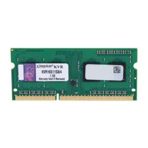 Kingston KVR16S11S8/4 4GB 1600MHz DDR3 Notebook RAM - Kingston