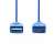 Nedis USB 3.2 Gen 1 kábel, USB-A - Micro-B, kék, 1 méter